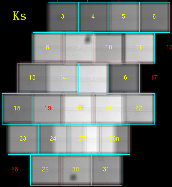 Ks band weightmap