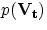 $p({\bf V_t})$
