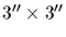 $3\arcsec \times
3\arcsec $