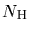 $N_{\rm H}$